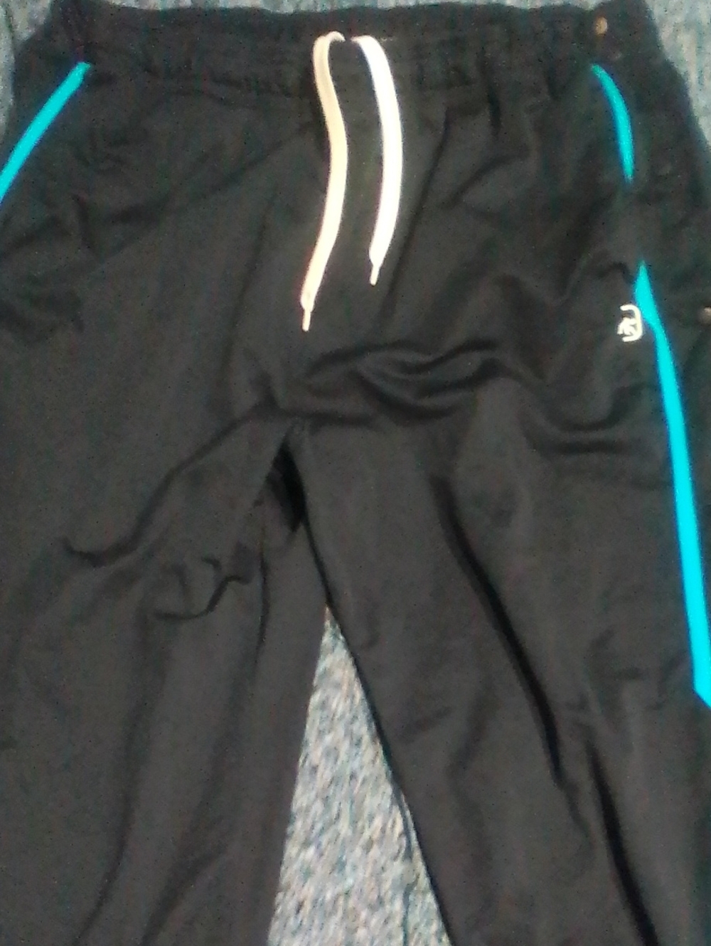 2xl Black And Blue AND1 Basketball Pants